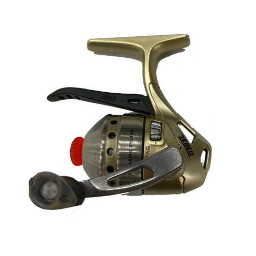 33 Micro Gold Triggerspin Reel - Grizzly Jig Company